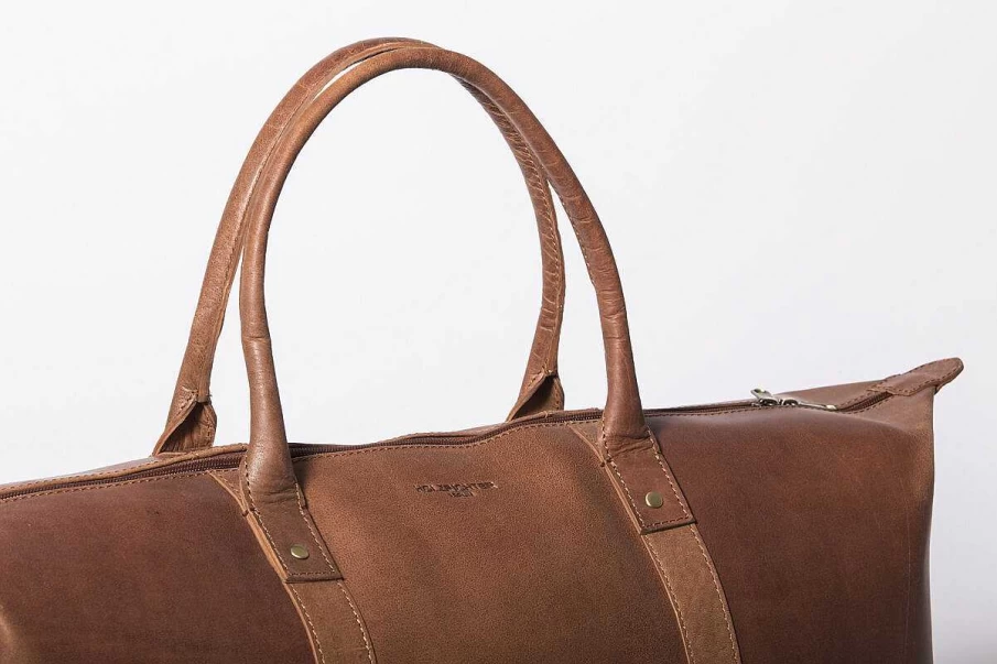 HOLZRICHTER Women's Weekender Bag No.11-1 - Stylish & Spacious Travel Tote for Weekend Getaways